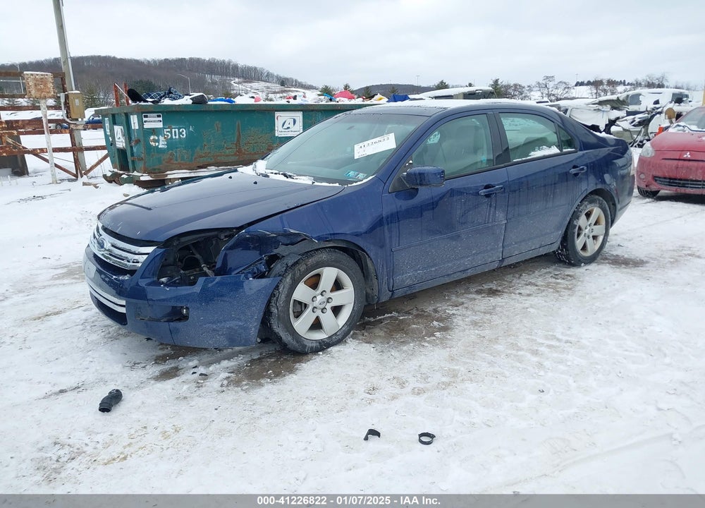 2007 FORD FUSION SE VIN: 3FAHP07ZX7R252471