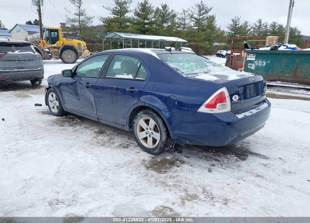 2007 FORD FUSION SE VIN: 3FAHP07ZX7R252471
