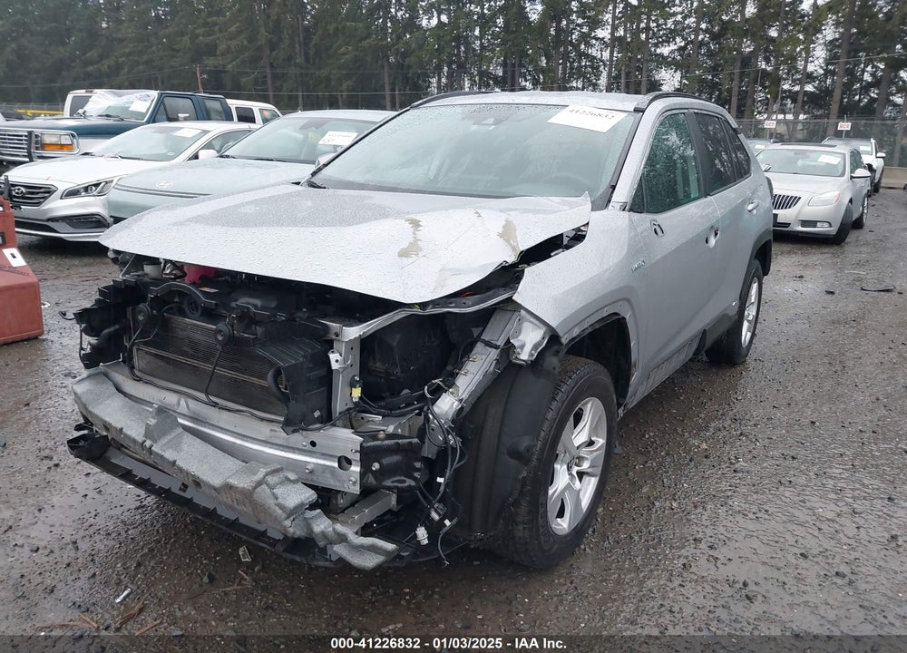 2021 TOYOTA RAV4 HYBRID XLE VIN: 2T3R6RFV1MW012656