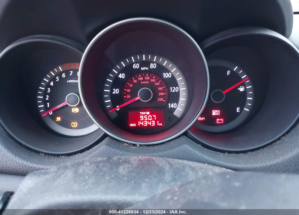 2011 KIA FORTE VIN: KNAFU5A25B5405754