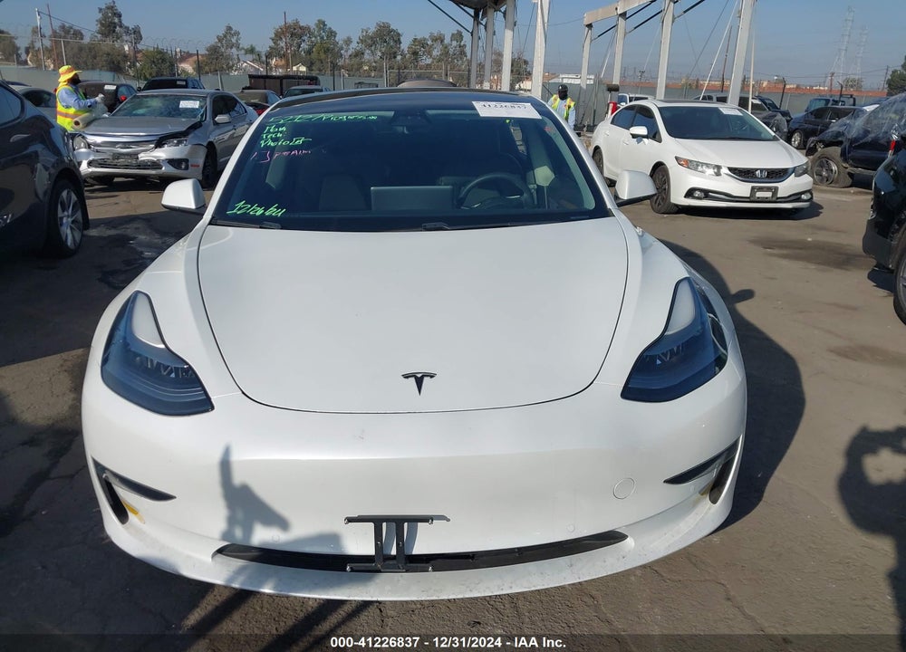 2021 TESLA MODEL 3 STANDARD RANGE PLUS REAR-WHEEL DRIVE VIN: 5YJ3E1EA7MF017939