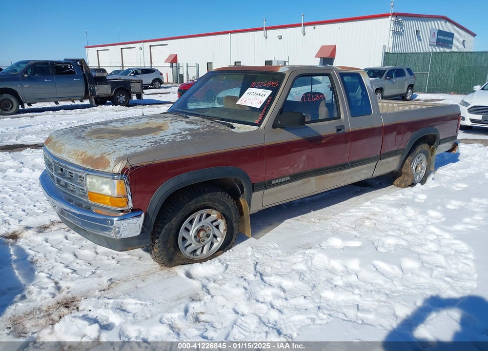 1992 DODGE DAKOTA VIN: 1B7FL23X7NS669173