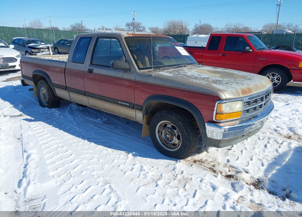 1992 DODGE DAKOTA VIN: 1B7FL23X7NS669173