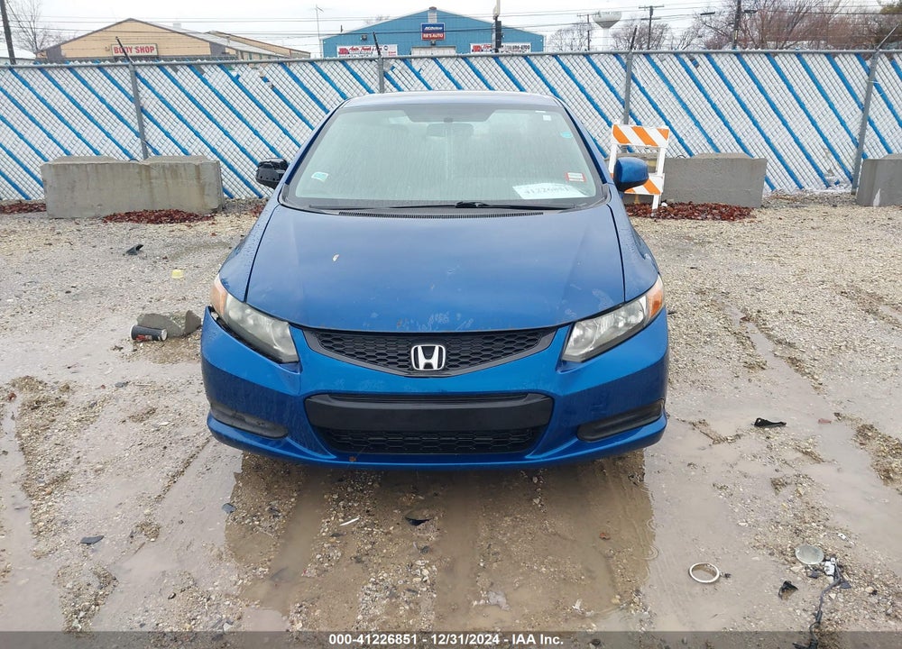 2012 HONDA CIVIC CPE VIN: 2HGFG3B8XCH505703