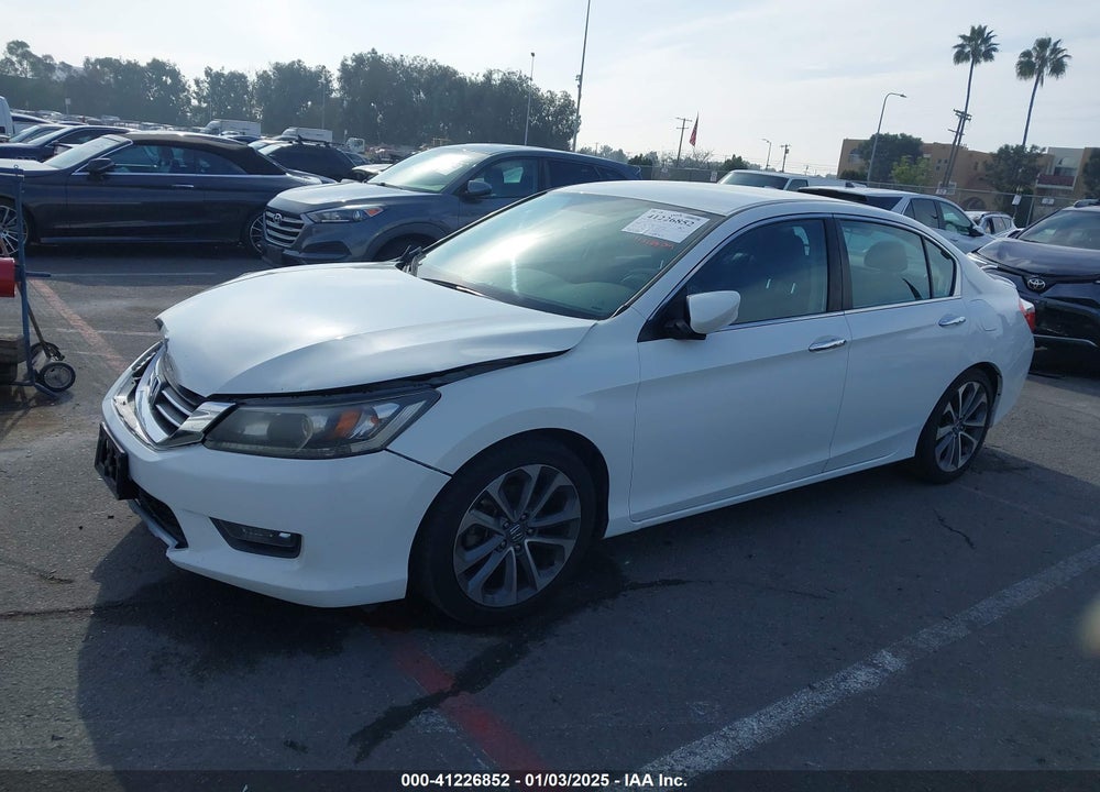 2015 HONDA ACCORD SPORT VIN: 1HGCR2F54FA218948