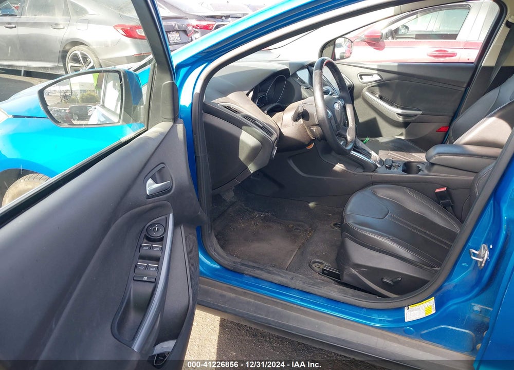 2013 FORD FOCUS TITANIUM VIN: 1FADP3N21DL108713