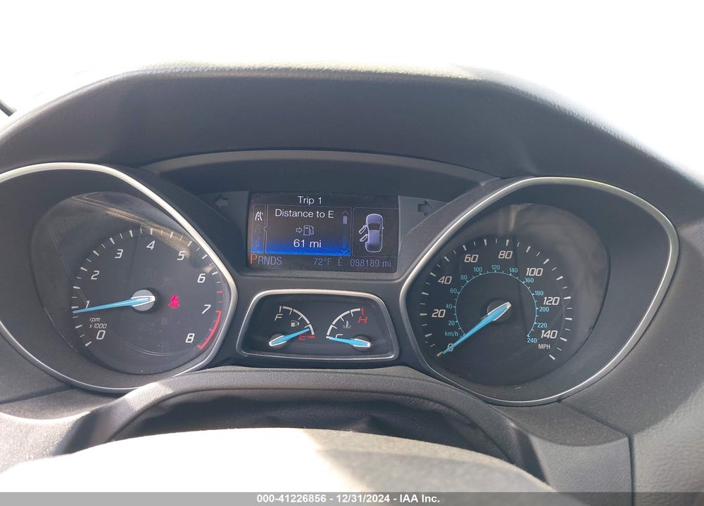 2013 FORD FOCUS TITANIUM VIN: 1FADP3N21DL108713