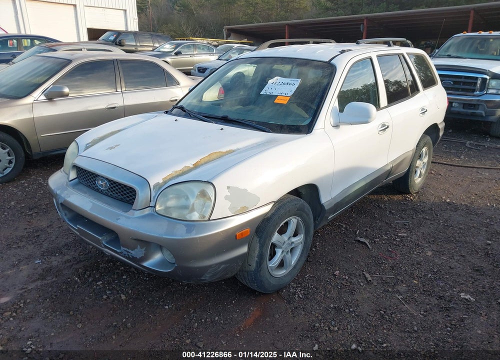 2003 HYUNDAI SANTA FE GLS/LX VIN: KM8SC13E93U553476