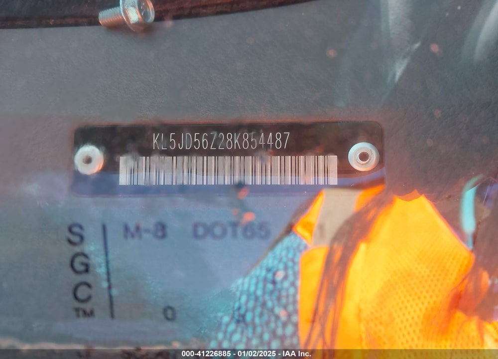 2008 SUZUKI FORENZA CONVENIENCE/POPULAR VIN: KL5JD56Z28K854487