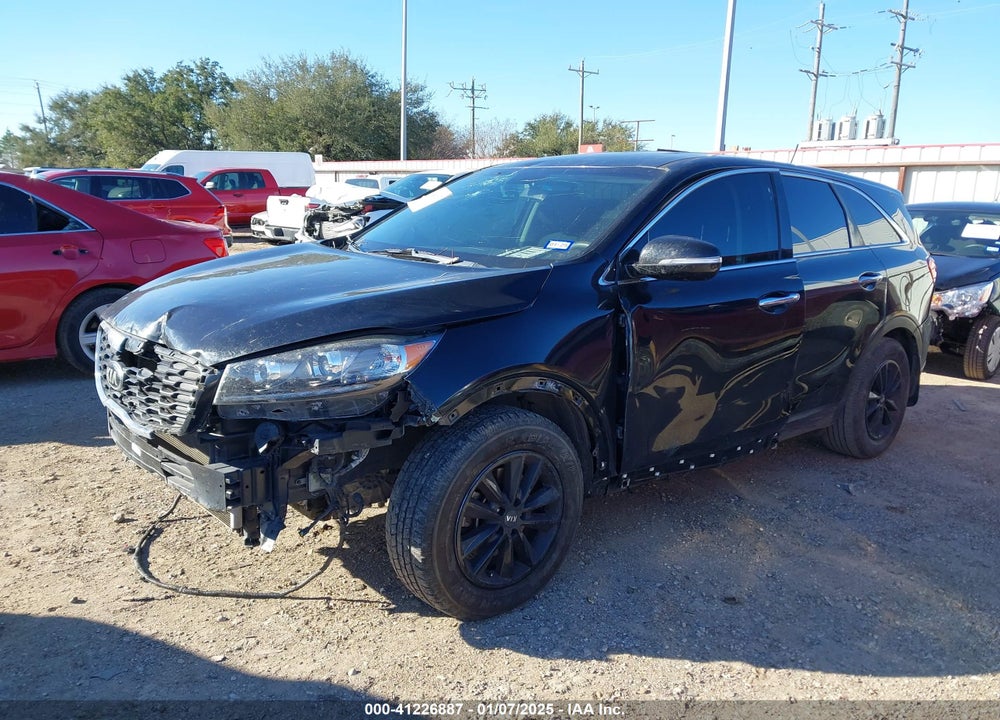 2019 KIA SORENTO 2.4L LX VIN: 5XYPG4A37KG542090