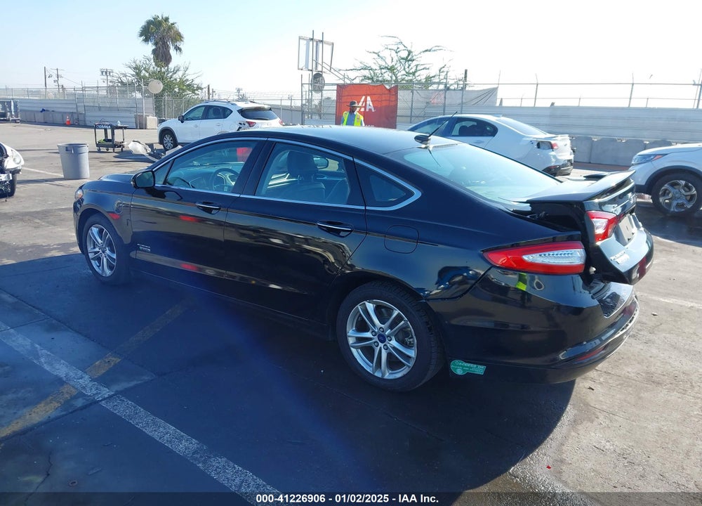 2016 FORD FUSION ENERGI TITANIUM VIN: 3FA6P0SU2GR315484