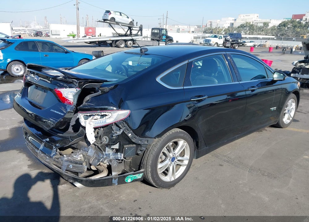2016 FORD FUSION ENERGI TITANIUM VIN: 3FA6P0SU2GR315484