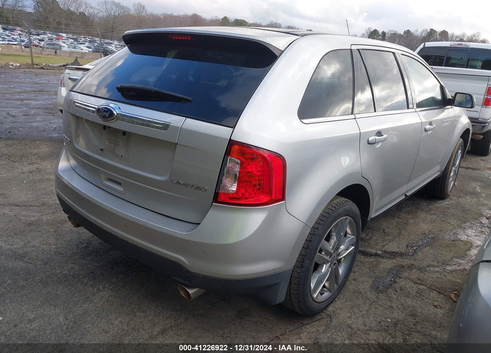 2012 FORD EDGE LIMITED VIN: 2FMDK3KC7CBA58125