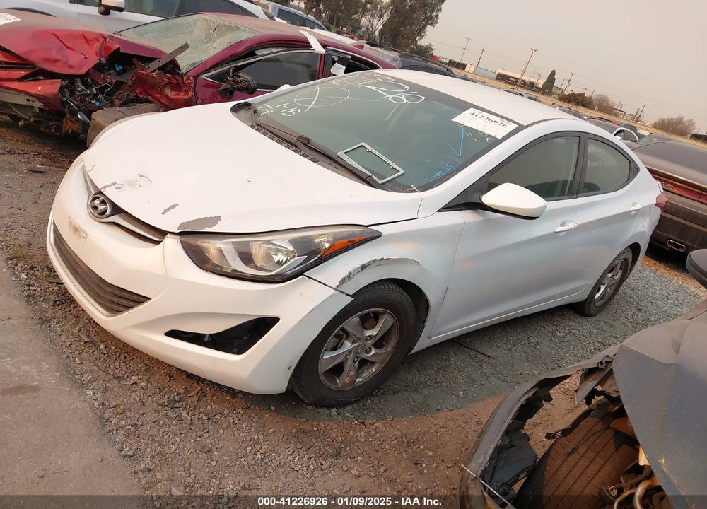 2015 HYUNDAI ELANTRA SE VIN: 5NPDH4AE3FH578732