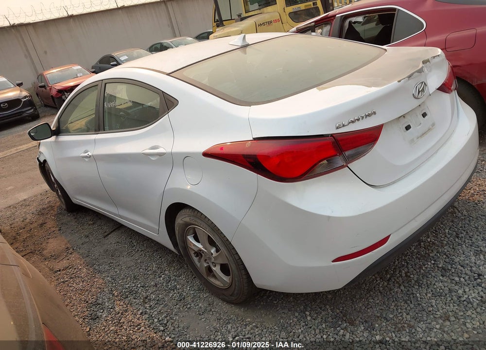 2015 HYUNDAI ELANTRA SE VIN: 5NPDH4AE3FH578732