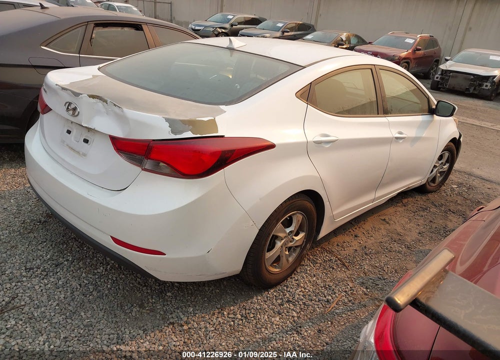2015 HYUNDAI ELANTRA SE VIN: 5NPDH4AE3FH578732