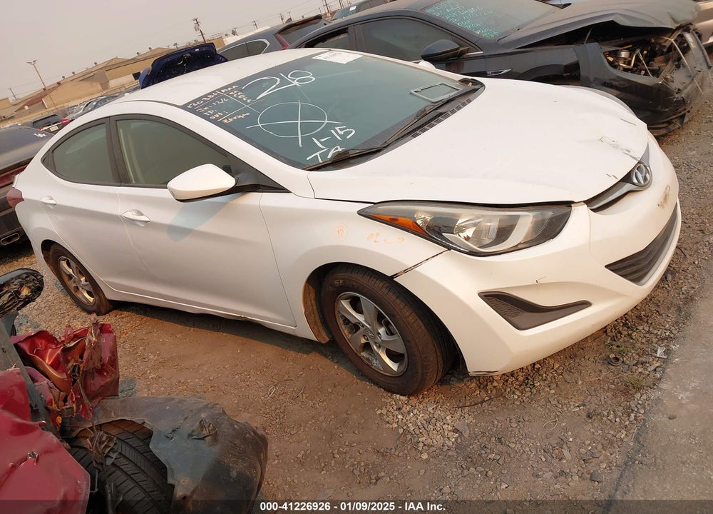 2015 HYUNDAI ELANTRA SE VIN: 5NPDH4AE3FH578732