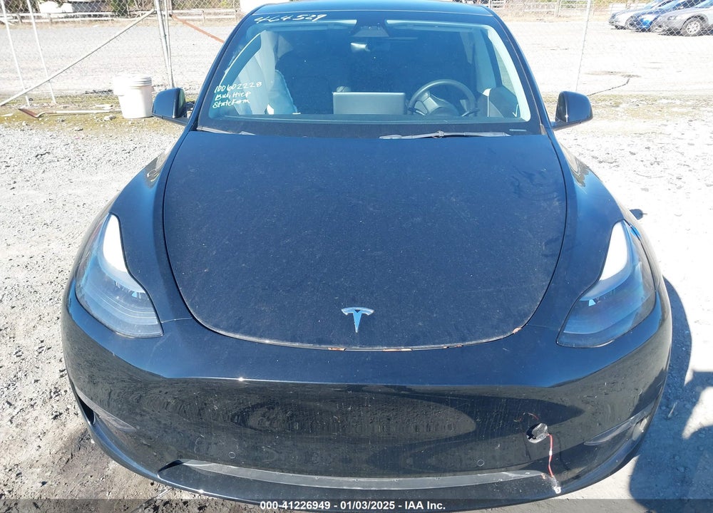 2022 TESLA MODEL Y PERFORMANCE DUAL MOTOR ALL-WHEEL DRIVE VIN: 7SAYGDEF3NF464527