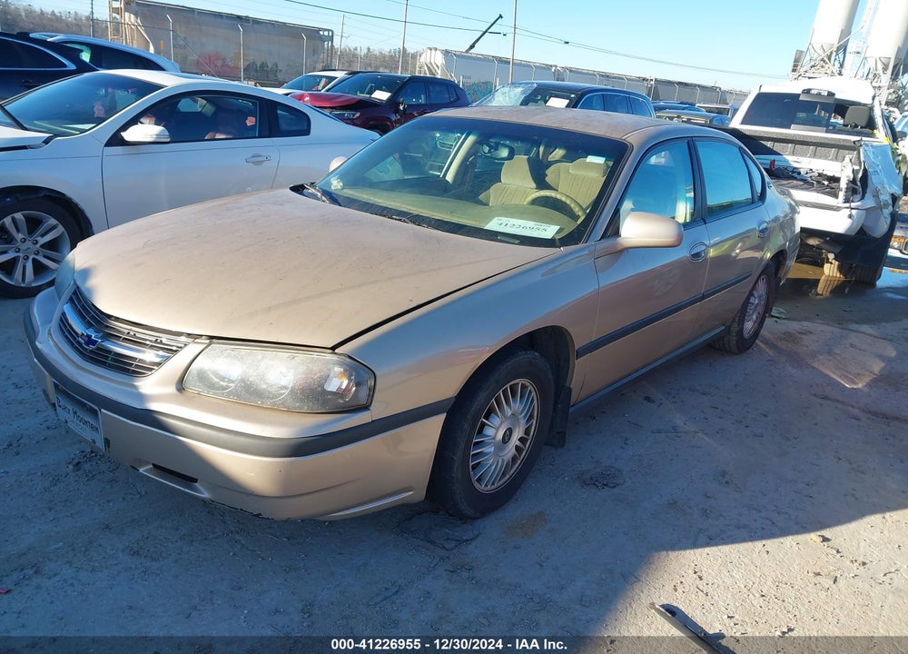 2000 CHEVROLET IMPALA VIN: 2G1WF52KXY9257293