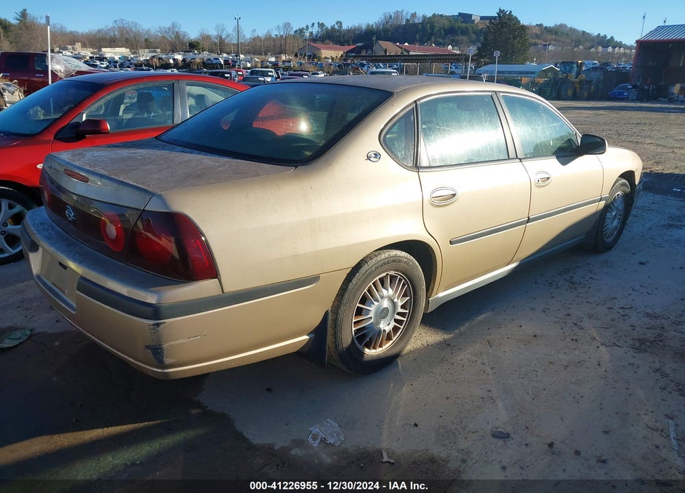 2000 CHEVROLET IMPALA VIN: 2G1WF52KXY9257293