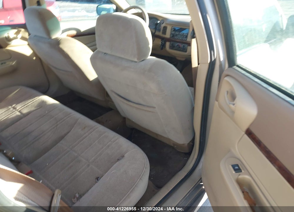 2000 CHEVROLET IMPALA VIN: 2G1WF52KXY9257293