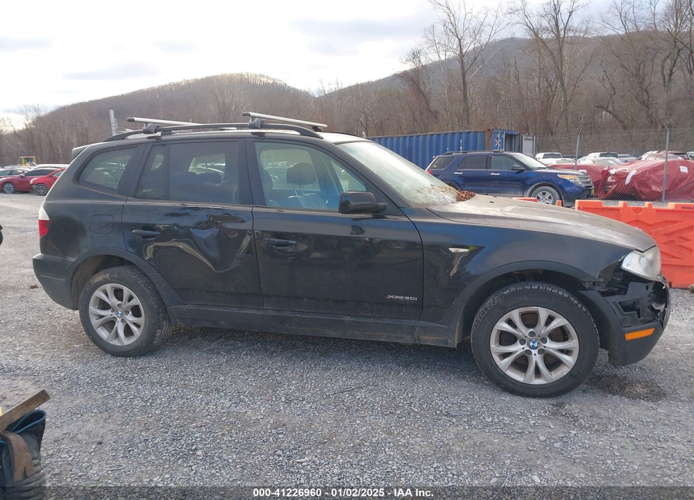 2009 BMW X3 XDRIVE30I VIN: WBXPC93409WJ25120