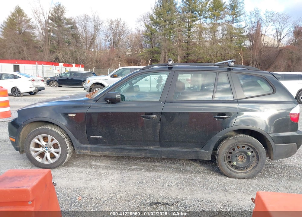 2009 BMW X3 XDRIVE30I VIN: WBXPC93409WJ25120