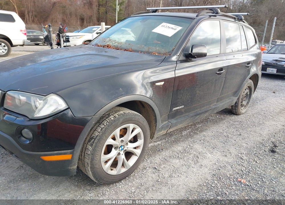 2009 BMW X3 XDRIVE30I VIN: WBXPC93409WJ25120