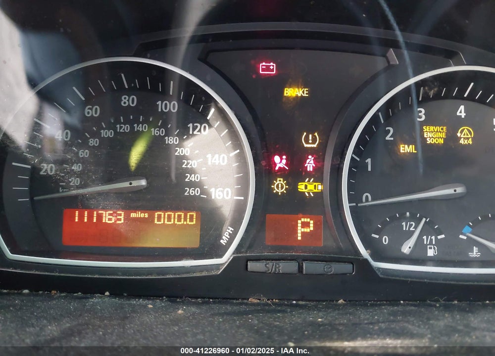 2009 BMW X3 XDRIVE30I VIN: WBXPC93409WJ25120