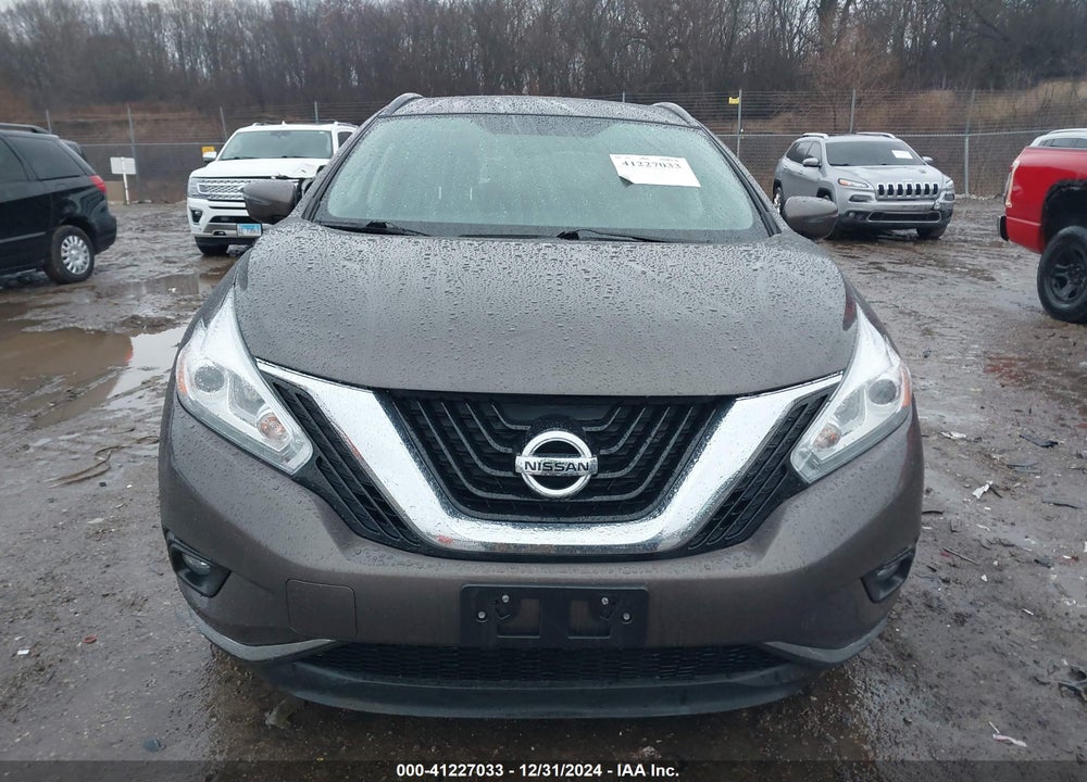 2017 NISSAN MURANO SV VIN: 5N1AZ2MH9HN184077