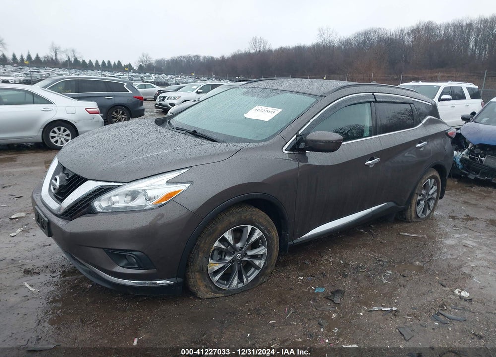 2017 NISSAN MURANO SV VIN: 5N1AZ2MH9HN184077
