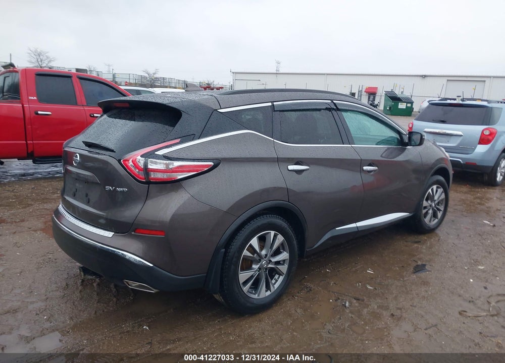 2017 NISSAN MURANO SV VIN: 5N1AZ2MH9HN184077