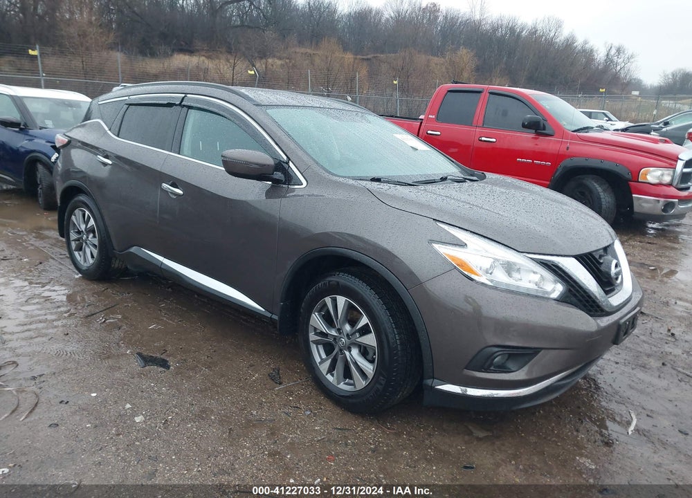 2017 NISSAN MURANO SV VIN: 5N1AZ2MH9HN184077