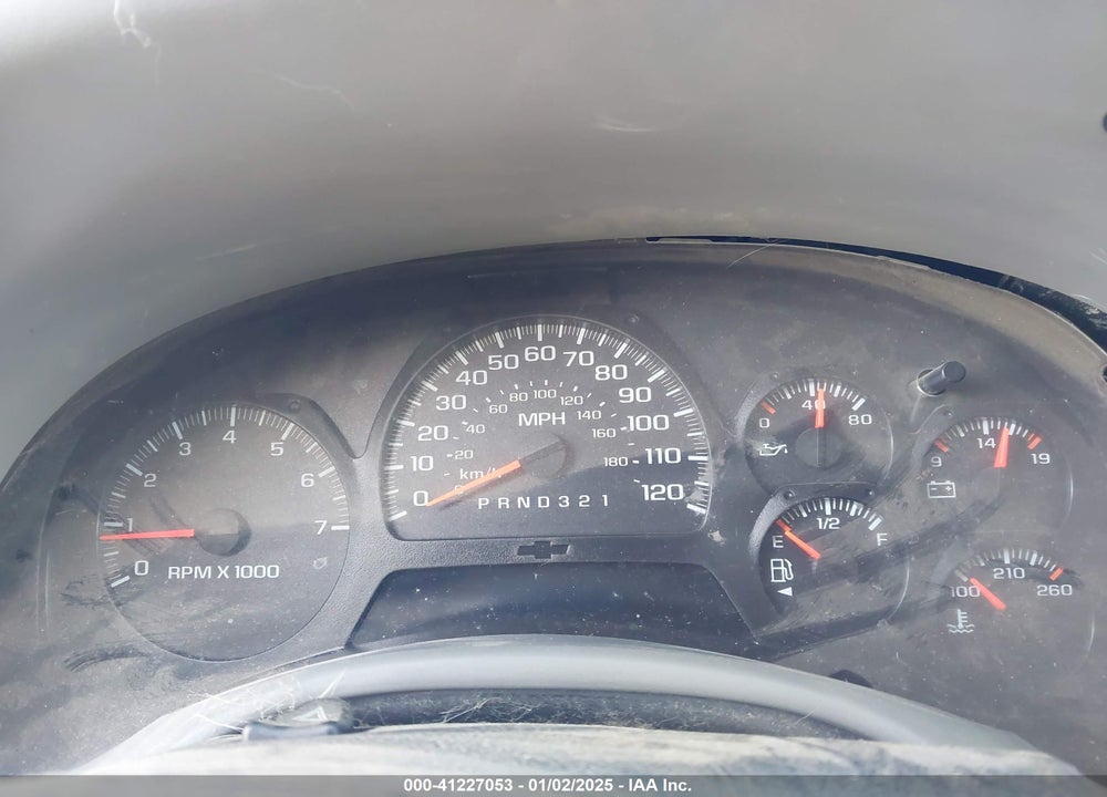 2007 CHEVROLET TRAILBLAZER LS VIN: 1GNDT13S672262204
