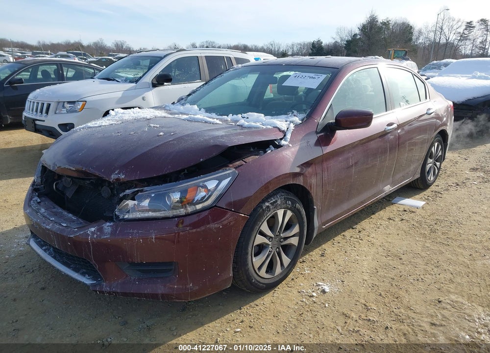 2013 HONDA ACCORD LX VIN: 1HGCR2F37DA099448