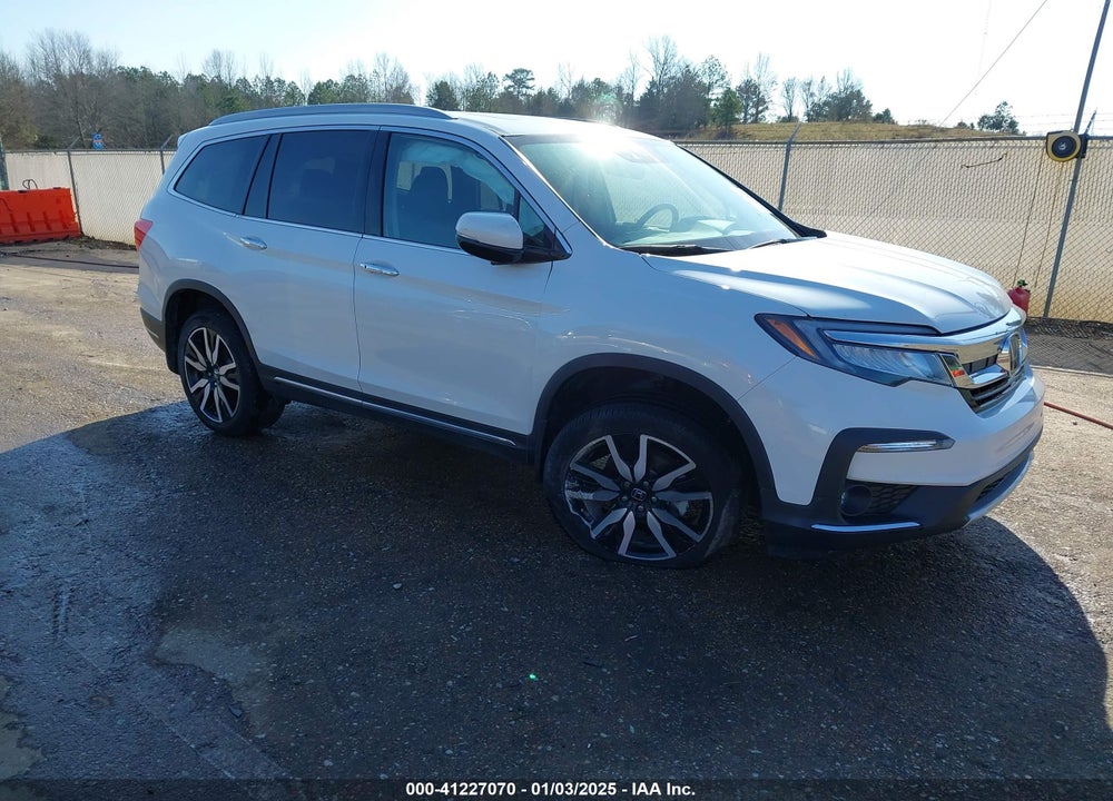 2021 HONDA PILOT AWD ELITE VIN: 5FNYF6H08MB093172