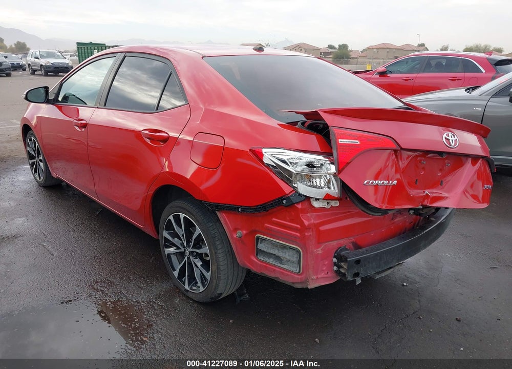 2017 TOYOTA COROLLA XSE VIN: 5YFBURHEXHP642051