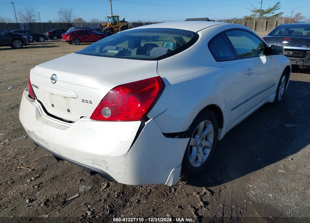 2008 NISSAN ALTIMA 2.5 S VIN: 1N4AL24E68C120513