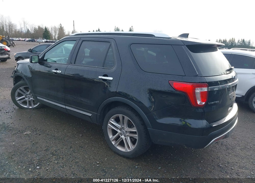 2017 FORD EXPLORER LIMITED VIN: 1FM5K8F87HGD27084