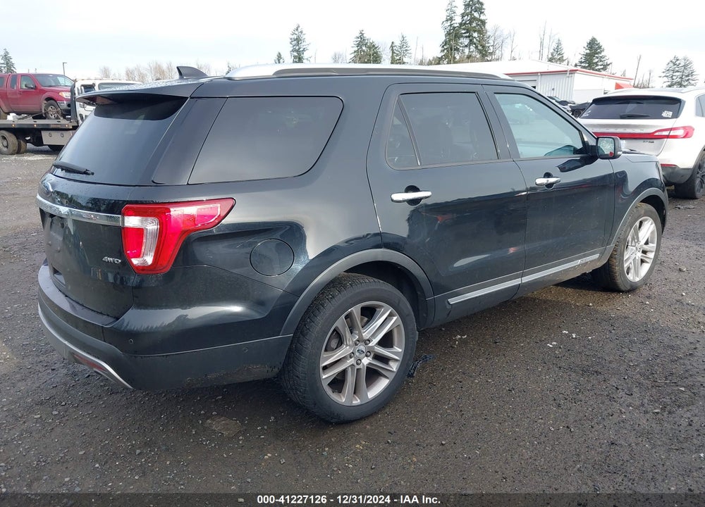 2017 FORD EXPLORER LIMITED VIN: 1FM5K8F87HGD27084