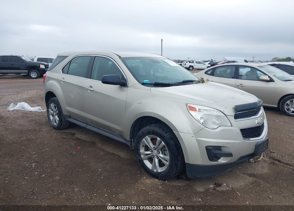 2013 CHEVROLET EQUINOX LS VIN: 1GNALBEK9DZ124696