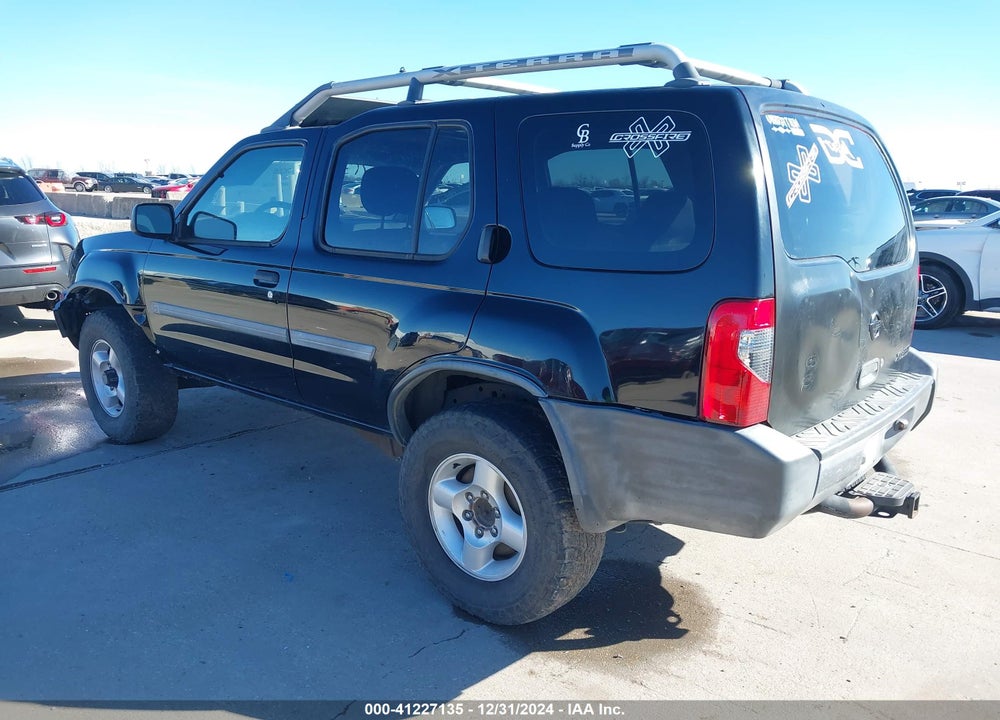 2002 NISSAN XTERRA XE S/C W/VSS VIN: 5N1MD28Y32C569806