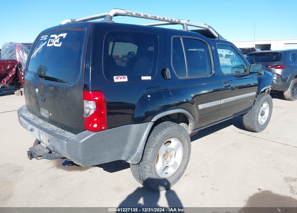 2002 NISSAN XTERRA XE S/C W/VSS VIN: 5N1MD28Y32C569806