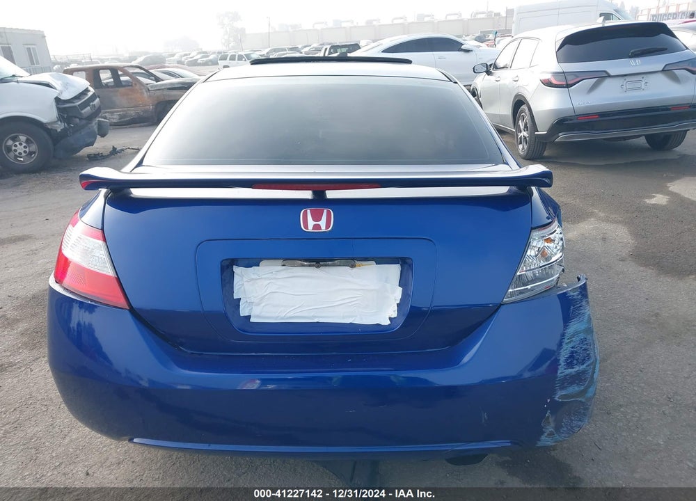 2006 HONDA CIVIC SI VIN: 2HGFG21506H710212