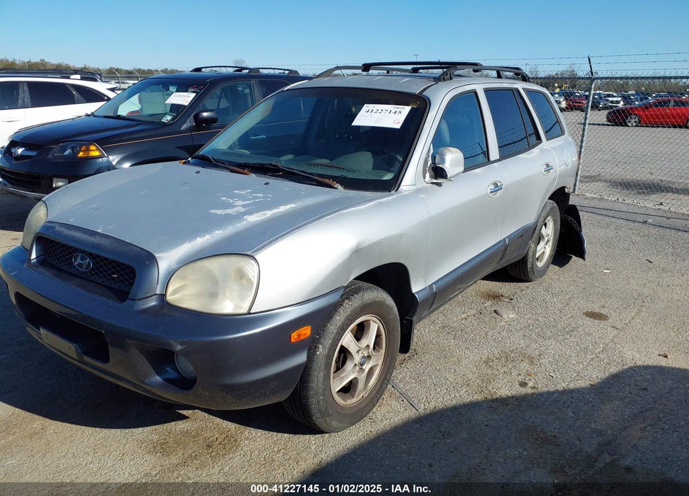 2003 HYUNDAI SANTA FE GLS/LX VIN: KM8SC13D73U390866