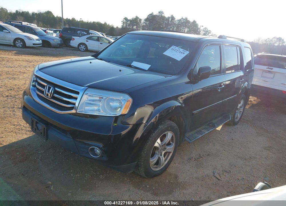 2013 HONDA PILOT EX-L VIN: 5FNYF4H57DB003218