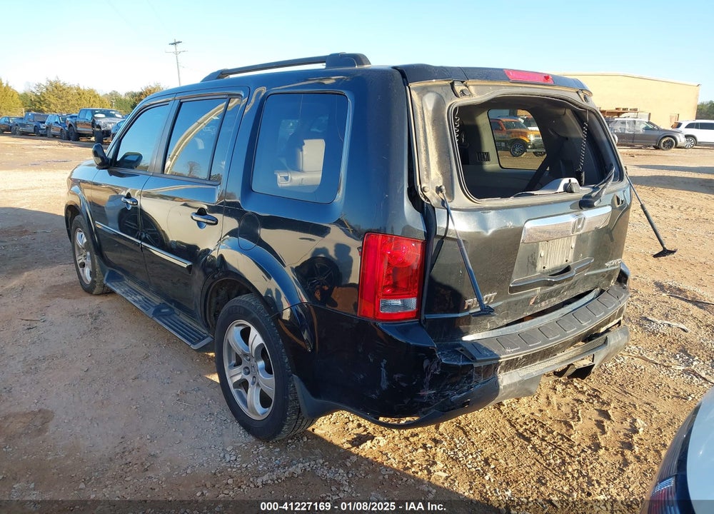 2013 HONDA PILOT EX-L VIN: 5FNYF4H57DB003218
