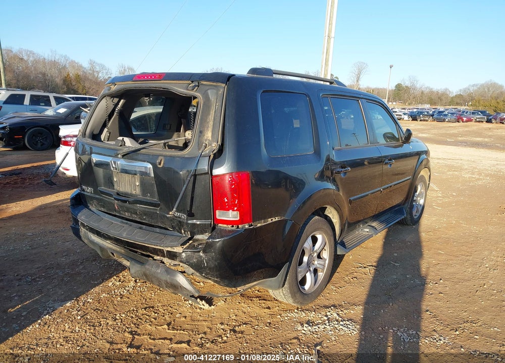 2013 HONDA PILOT EX-L VIN: 5FNYF4H57DB003218