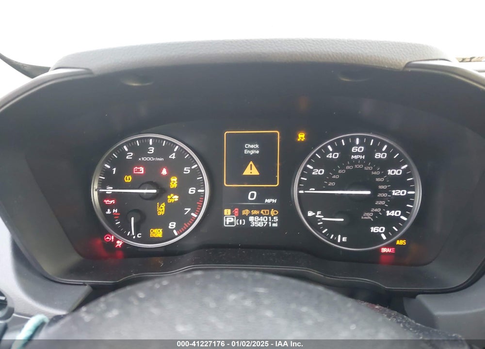 2024 SUBARU CROSSTREK VIN: JF2GUADC8R8272356