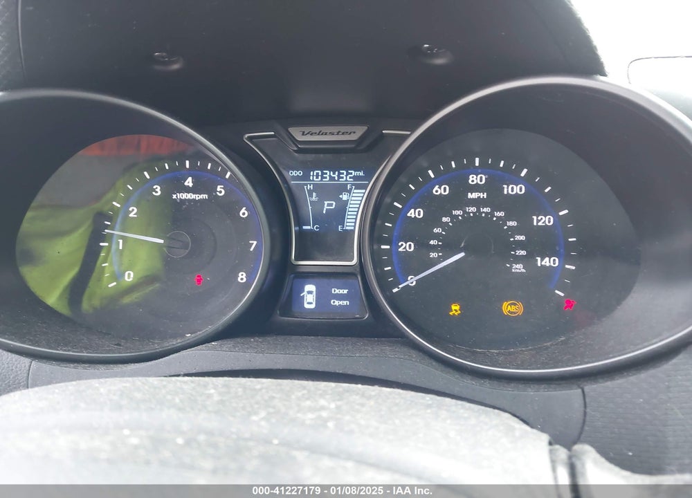 2014 HYUNDAI VELOSTER VIN: KMHTC6AE3EU189370
